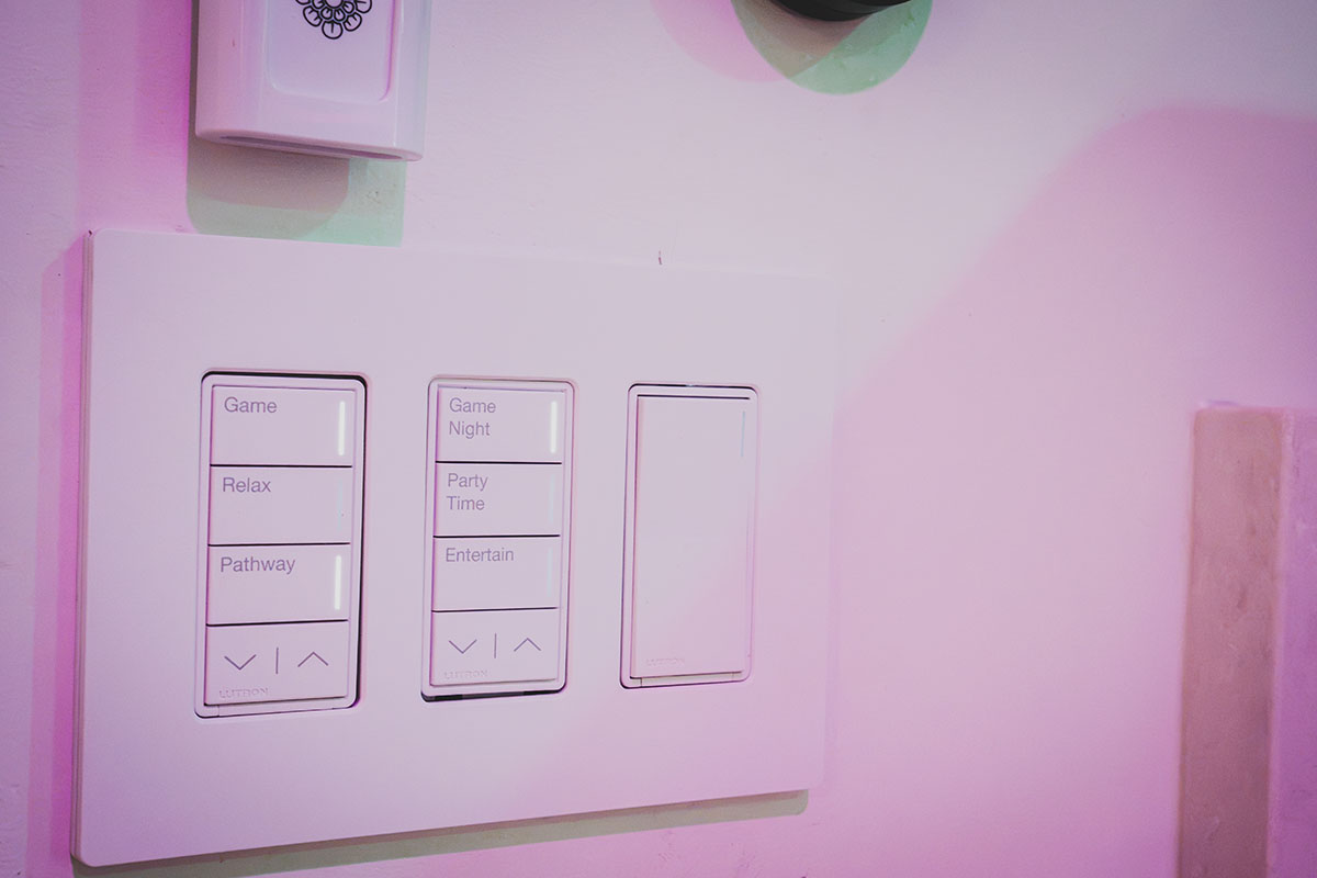 lighting control panel